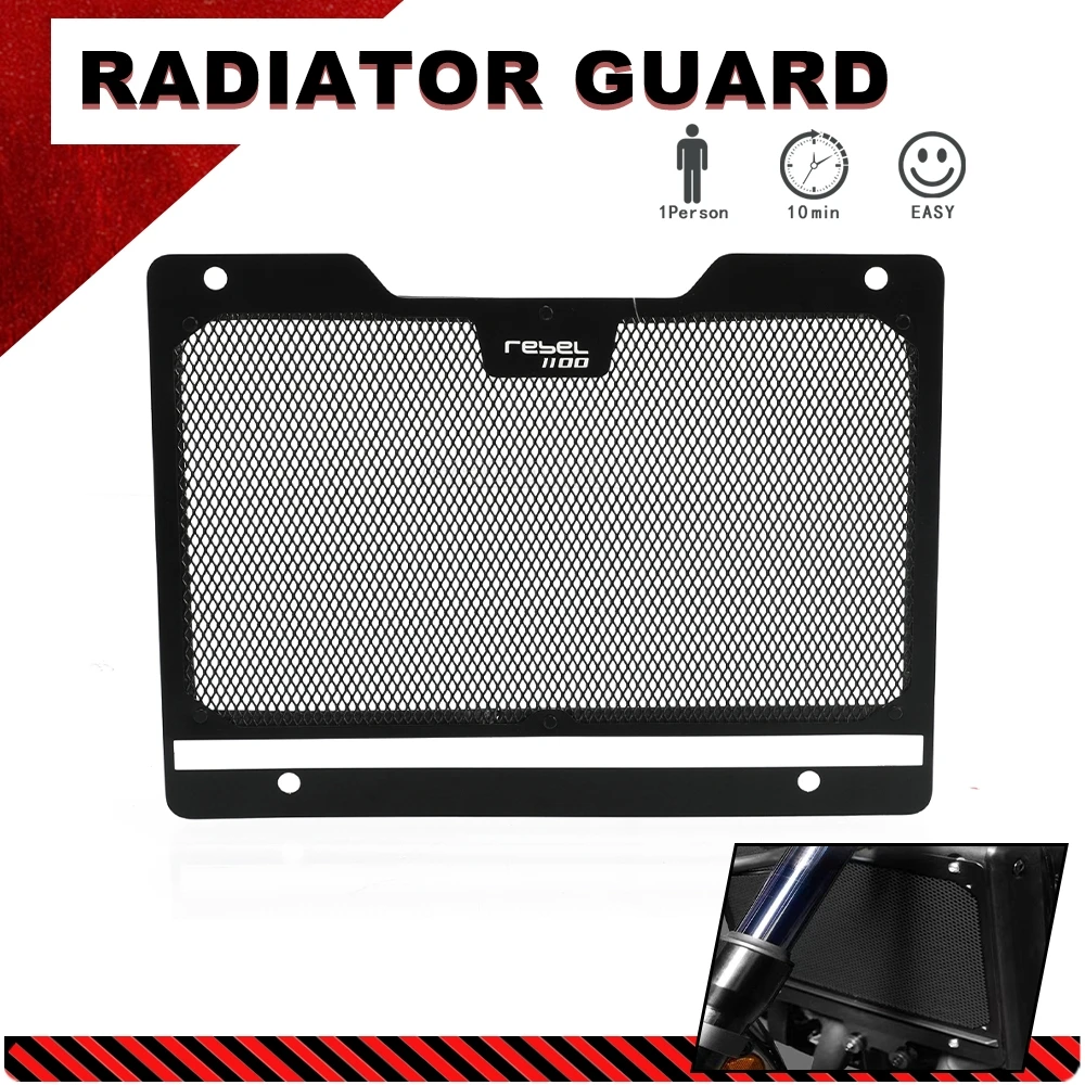 

Motorcycle Accessories For HONDA Rebel1100 CM CMX 1100 REBEL 1100 2020 2021 2022 2023 Radiator Guard Cover Water tank Protection
