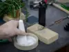 TECHNIQUE Borax Cone Soldering Flux Jewelry Making Gold Silver Welding Anti Oxidation Flux with Ceramic Dish