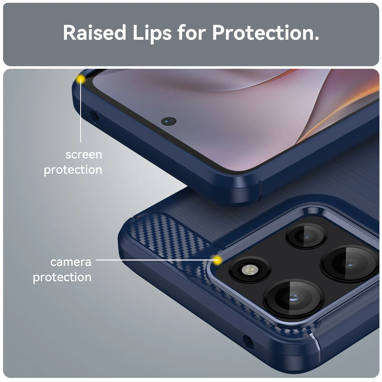 Durable Thick Soft TPU Phone Case Cover