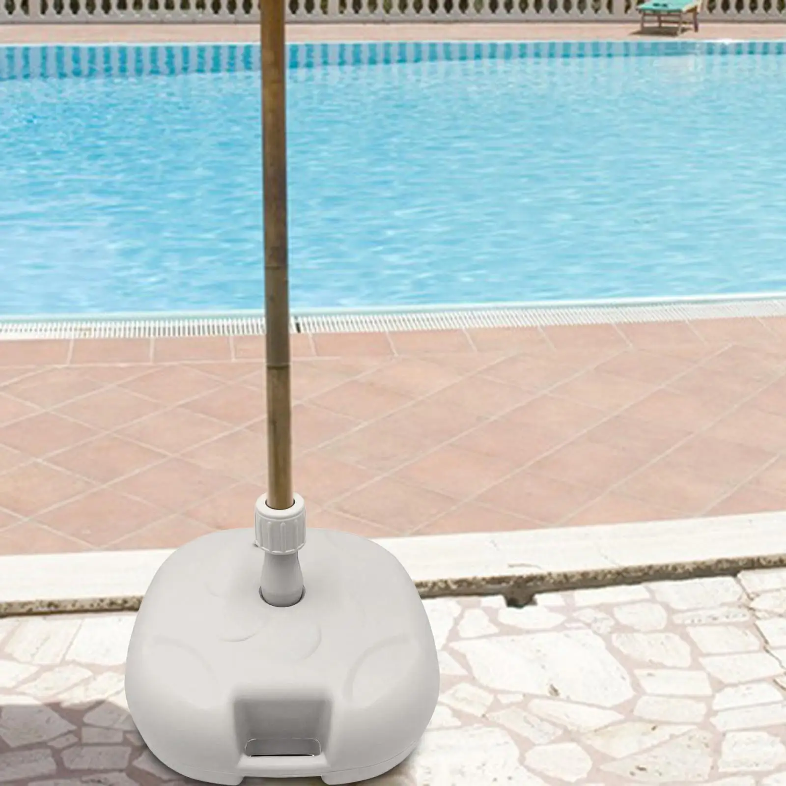 Sun Umbrella Ground Plug Base Beach Umbrella Outdoor Parasol Water Injection Sand Injection Portable Plastic Base