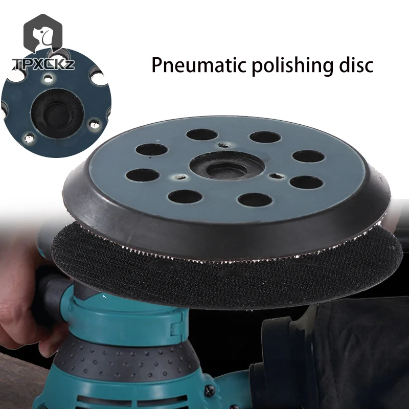

8 Hole Basis For Orbit Sander Replacement For Makita Bo5041 Mt922 Imported Long Hook Sander Stick Disc Sandpaper Machine Chassis