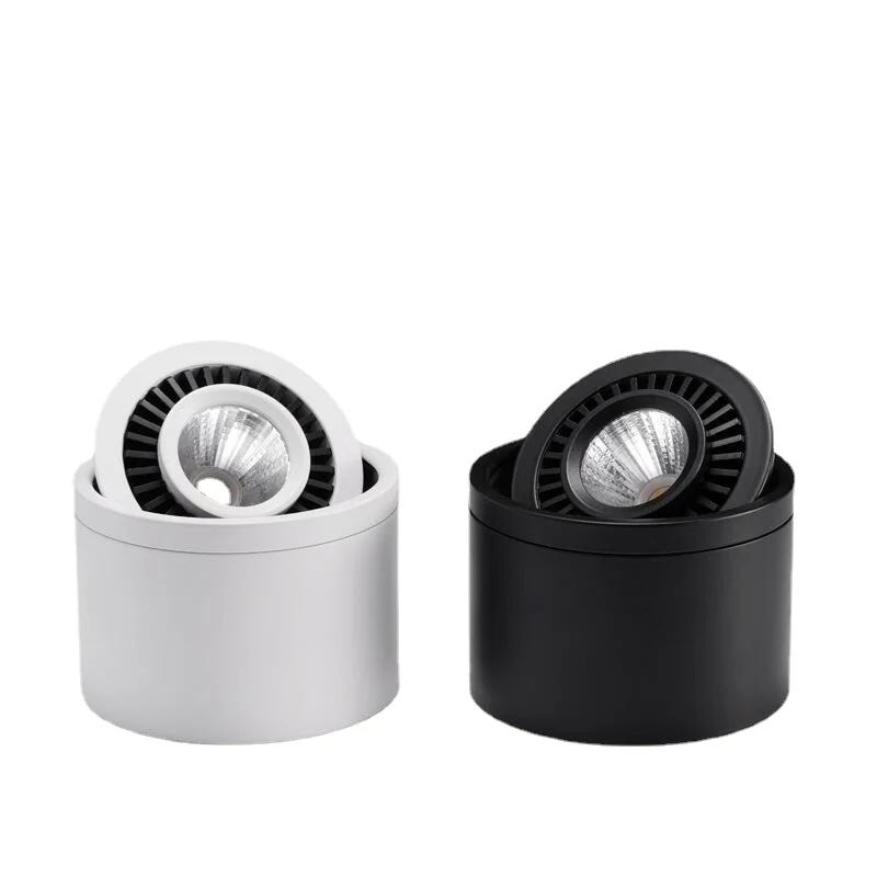 

Surface Mounted Dimmable LED Downlight 7W10W12W15W18W20W24W Bridgelux COB Ceiling Spot Light AC85-265V Wall Lamp Indoor Lighting