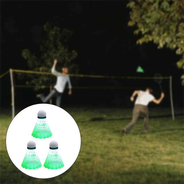 6 Pack Plastique Badminton Durable Sports Entraînement Balle Badminton  Jouer en Plein Air - Rose