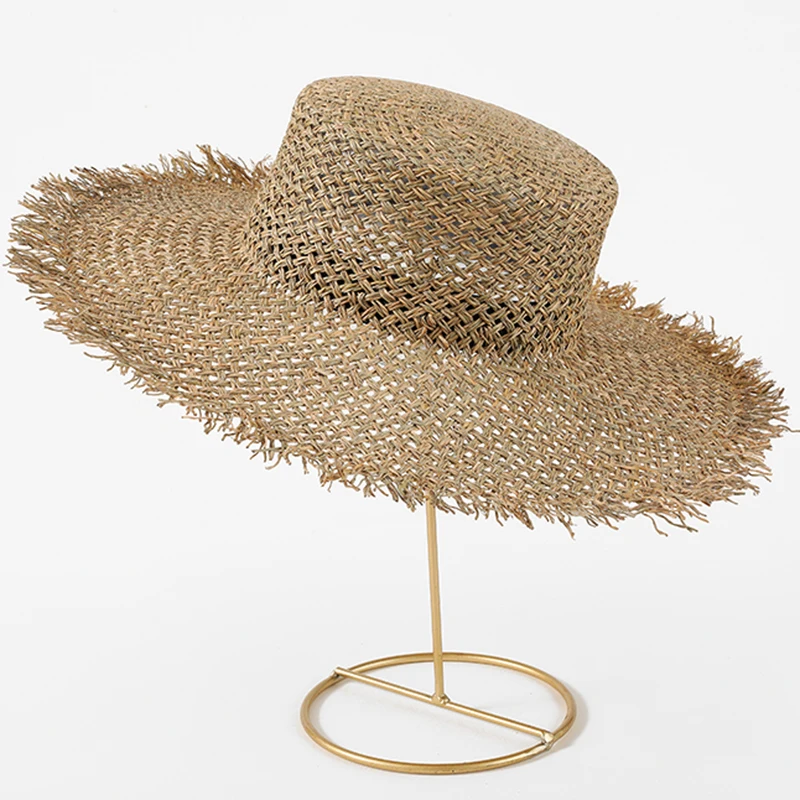 Fashion Hand woven Seagrass Beach Hats 