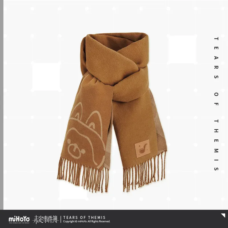 [Genuine] Anime Game Tears of Themis Characters Impressions Collection Scarves Marius Vilhelm Artem Luke Scarf Christmas Gifts