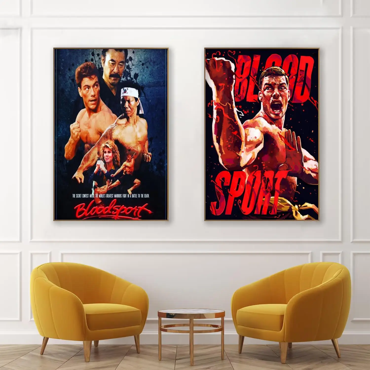 

bloodsport Movie TV show Anime Decorative Painting Canvas Poster Wall Art Living Room Posters Bedroom Painting