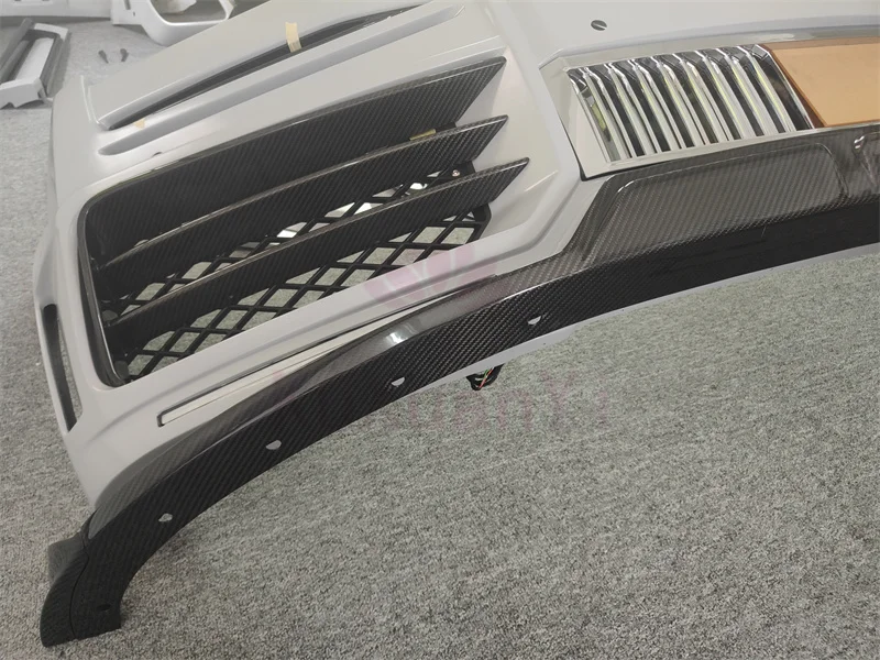 M Style High Quality Dry Carbon Fiber Car Front Bumper Rear Bumper Hood Fender Rear Spoiler for Rolls Royce Cullinan Body Kit