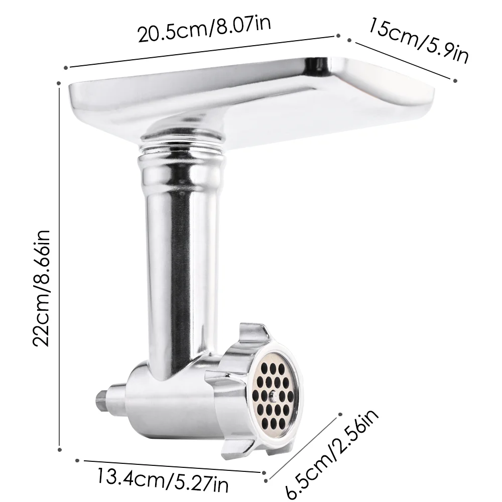 Gvode Pasta Meat Grinder And Slicer Shredder Attachment For