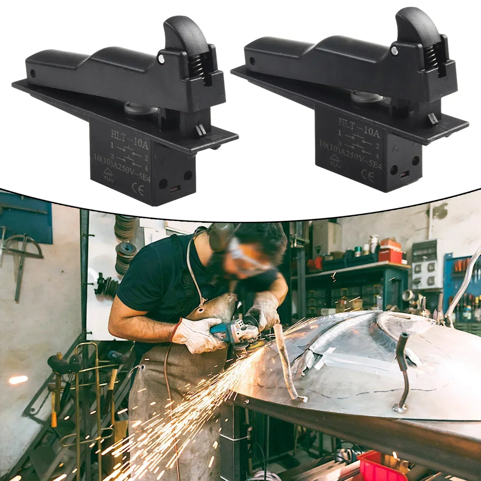 Interrupteur Gâchette Stable Pour Torche De Soudage TIG - Accessoire Outils De Soudure