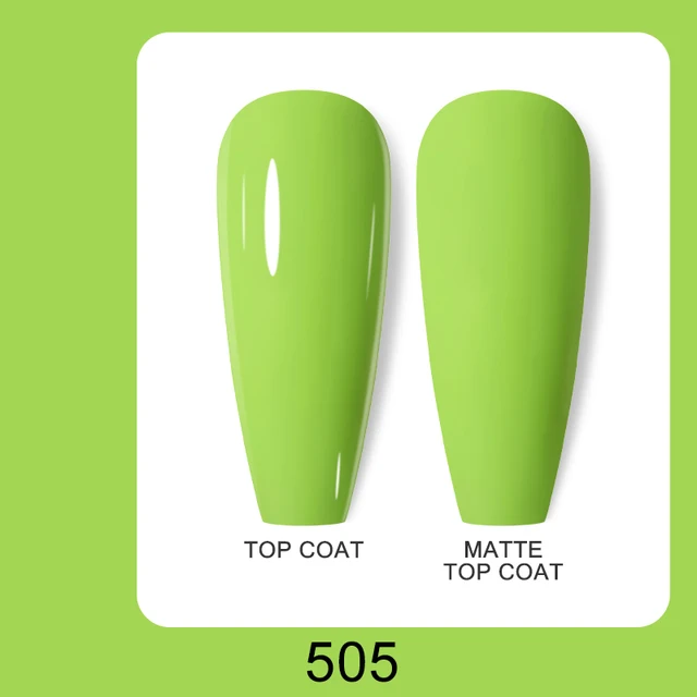 Arte Clavo 15ml Brown Coffee Color UV Gel For Nail Gel Nail Polish Varnish Hybrid Glitter Decoration Base Top Coat Set 505