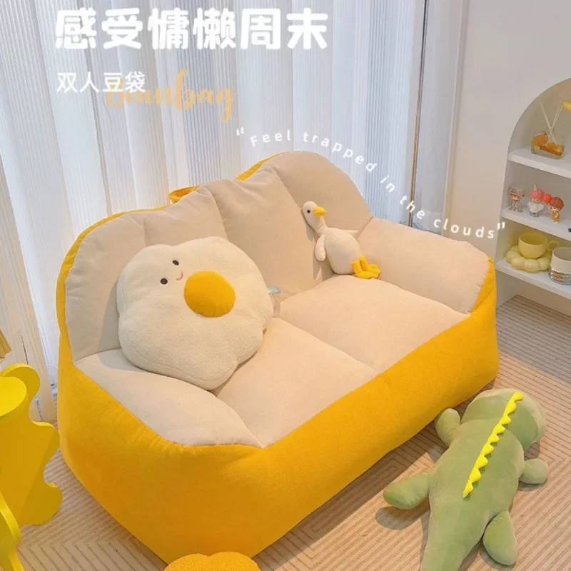

Lazy Sofa Beanbag Room Balcony Internet Red Small Sofa Ins Wind Double Tatami Bedroom Living Room Furniture