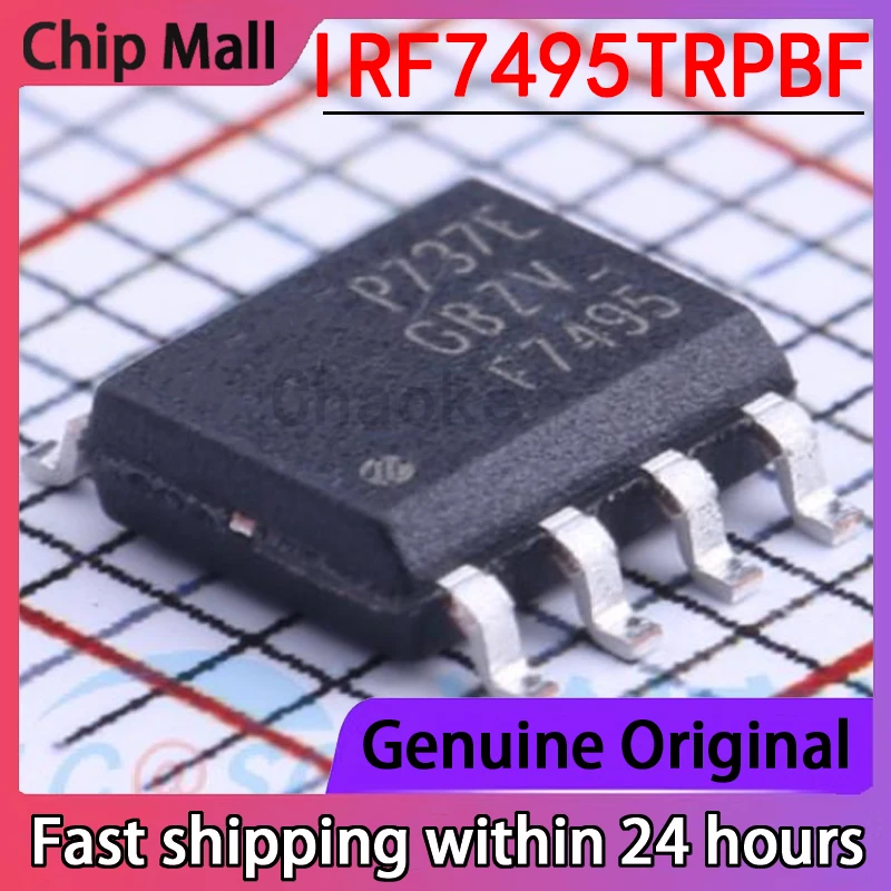 

5 шт. новый оригинальный IRF7495TRPBF SOP8 MOSFET N-channel 100V 7.3A