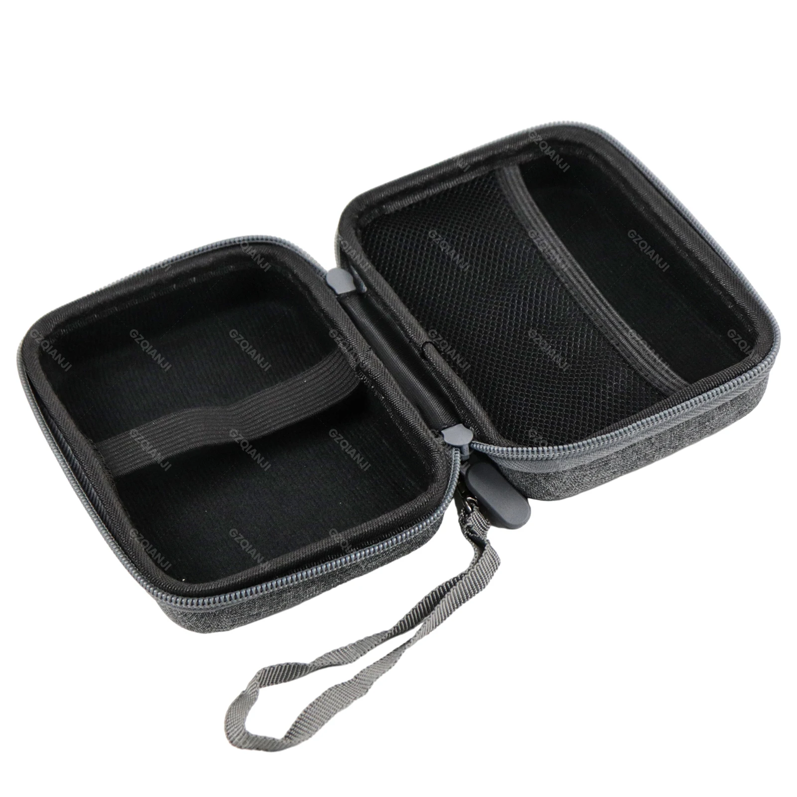 Niimbot D110 D101 D11 Protective Case Anti Falling Carry Bag Lable Paper Storage Bag with Zipper Grey Black