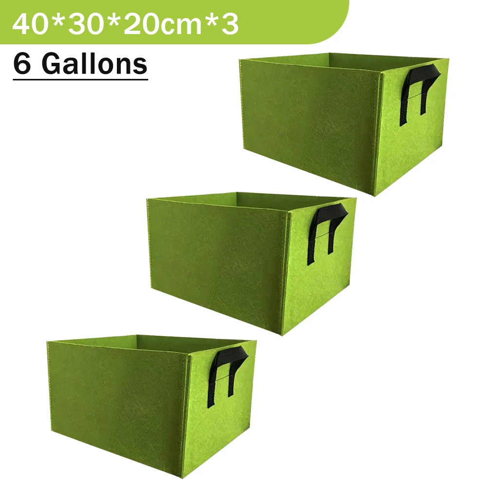 3 Green 6Gallons