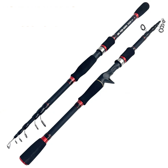 Predator Fishing Rod MH Power Travel Casting Baitcasting Rods