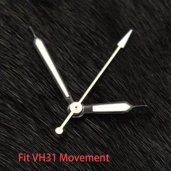 Green Luminous Silver Watch Hands Replacement Parts (Black - vh4)