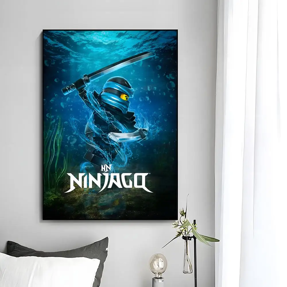 Adventurous Ninjago Poster Wall Art Print - Decorative Mural Home Decor Gift (Unframed)