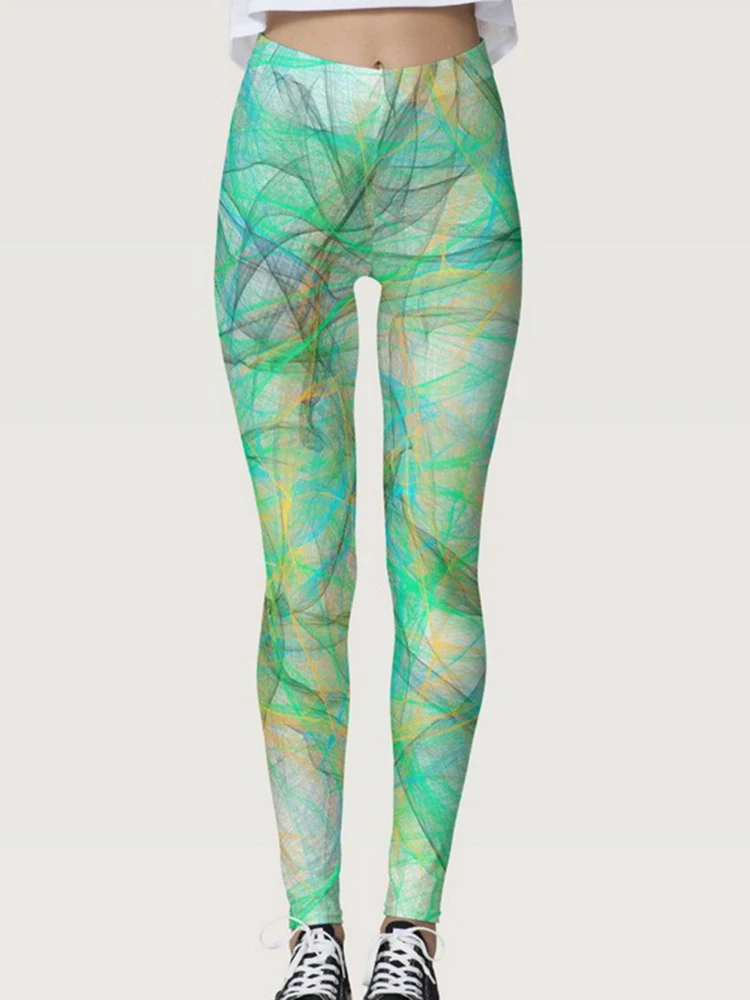 

Woman Yoga Pants Sexy Digital Print Leggings Sports Tights Gym Fitness Jegging Push Up Running Workout Leggins Female