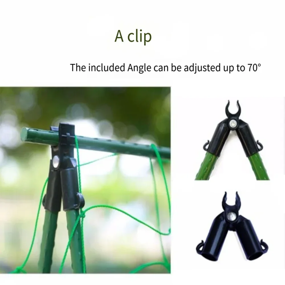 5pcs A-Type 8/11/16/20mm Plastic Gardening Pillar Support Forks Vegetable Bracket Parts Climbing Flower Plants
