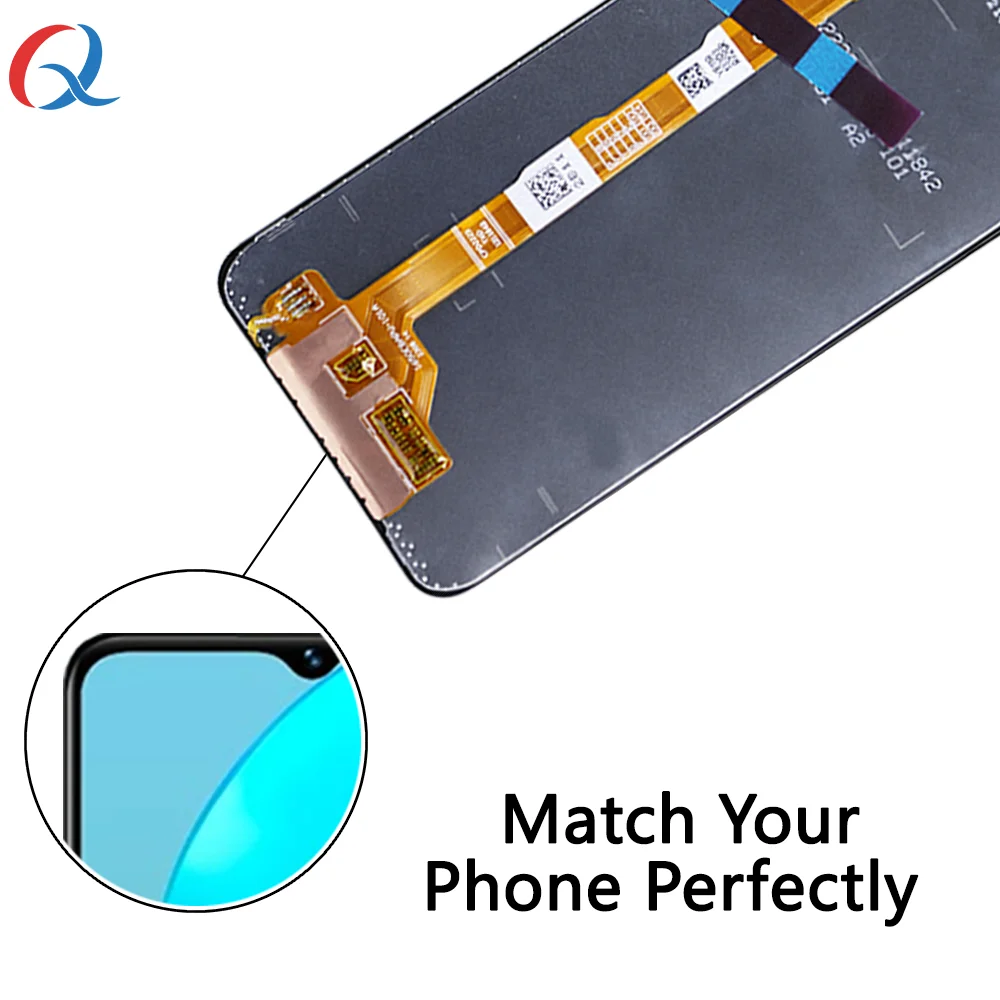 Vivo Y35 용 5g LCD 디스플레이, Vivo Y35 용 휴대폰 LCD 화면 교체, 