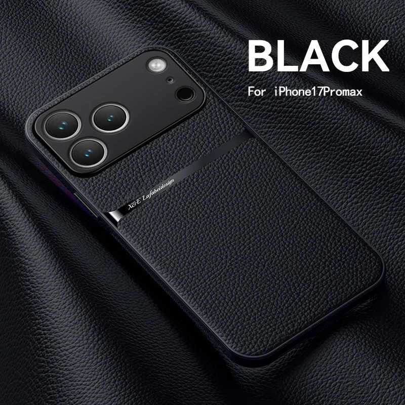 Luxury Shockproof Leather Magnetic Phone Case Coque