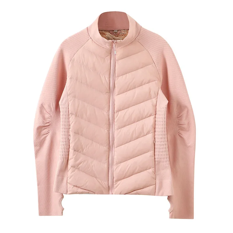 Women Horse Riding Riding Down Jackets Winter Windproof Lightweight Warm Coat White Duck Filling Horse Riding equitation