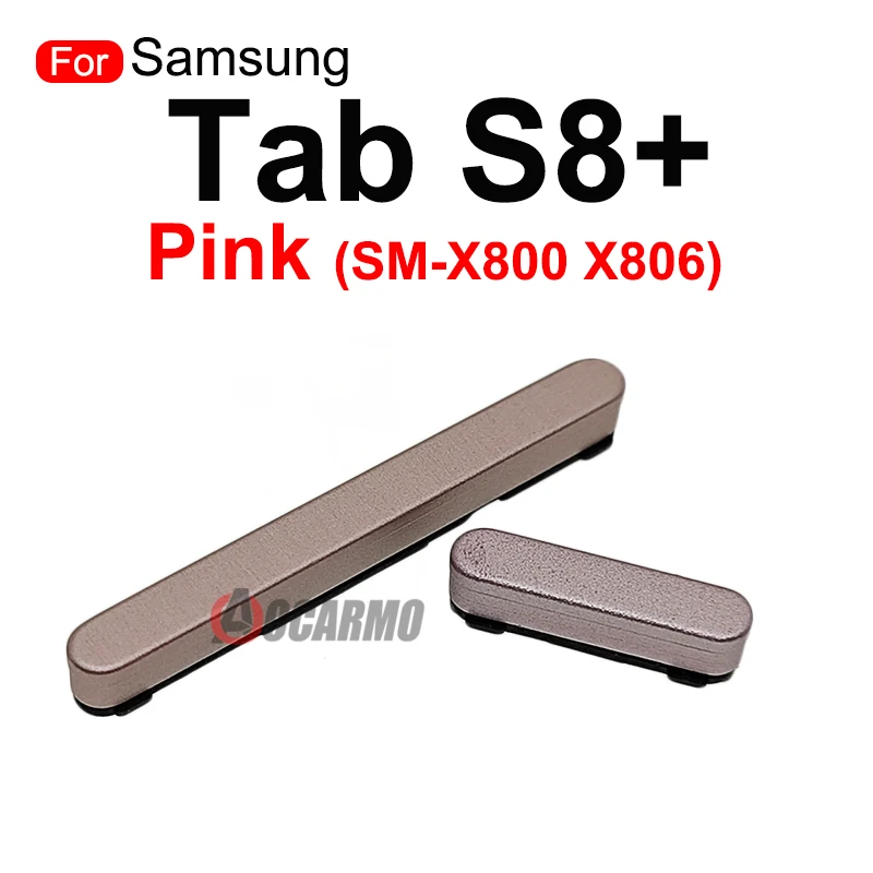 삼성 갤럭시 탭 S8울트라 s8+ 플러스 탭 s9+ SM-X810 X818 X900 X906 x800 x806 GT-P5200 사이드 키 버튼 교체 부품