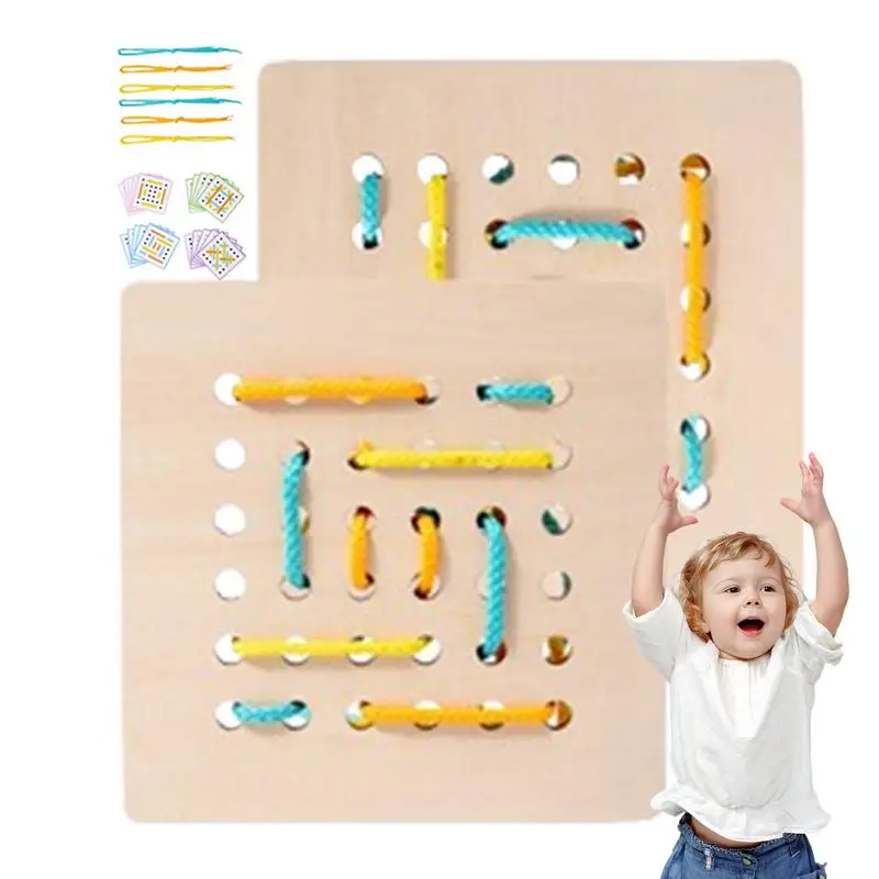 

Lacing Board Education Puzzle Toys Toddler Threading Toys Beads Toys For Christmas Easter Gifts Toys For Birthday Christmas East