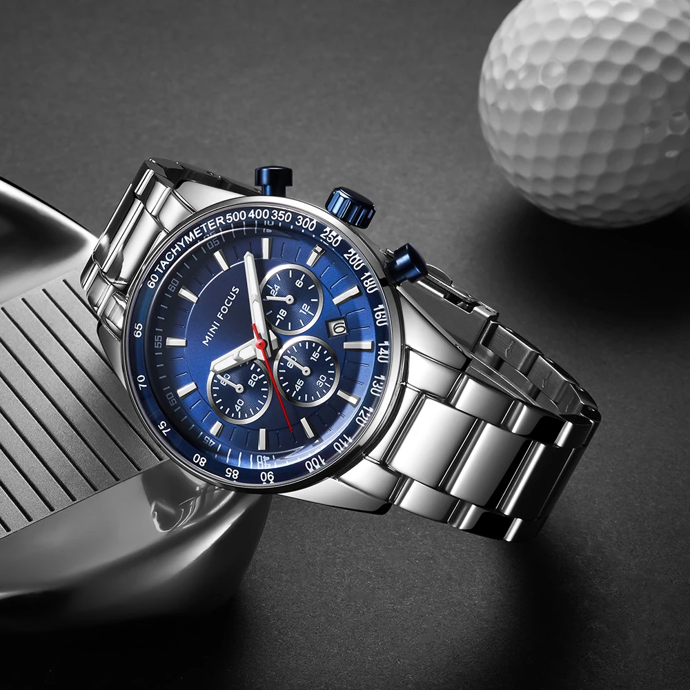 MINI FOCUS Quartz Watch for Men Waterproof_voghion.com