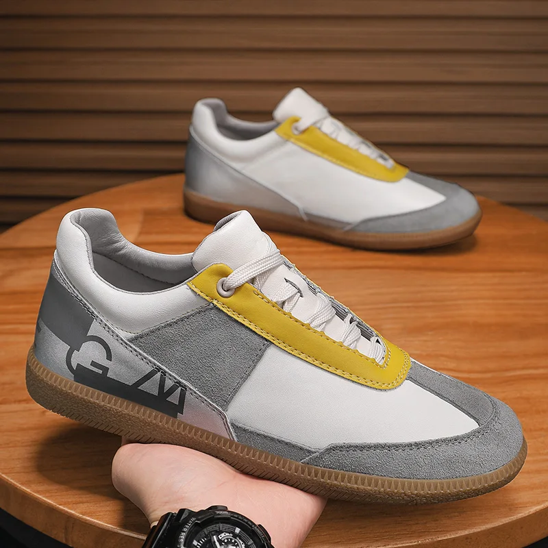 

Fashion Men Shoes Luxury Brand Leather Boat Shoes Lace Up Oxfords Sole Casual Shoes Men Sneakers Men Loafers Moccasins Big Size