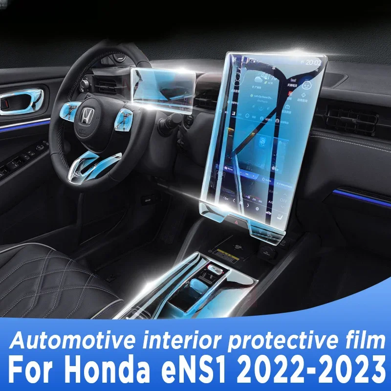 

For Honda eNS1 2022-2023 Gearbox Panel Navigation Screen Automotive Interior TPU Protective Film Cover Anti-Scratch Sticker