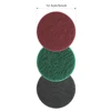 20 Pcs 5 Inch Industrial Circular Scouring Pad Well-fitting Wear-resistant and Durable Making Cleaning and Grinding Easier 2