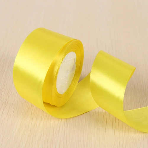 Elegant Satin Ribbons in Variety of Colors for Wedding and Party Decorations