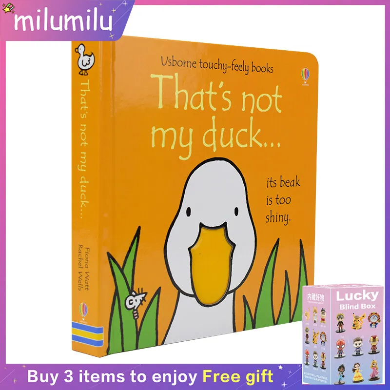 

MiluMilu Original English Book Usborne That's Not My Duck Touch Children's Educational Toy Picture