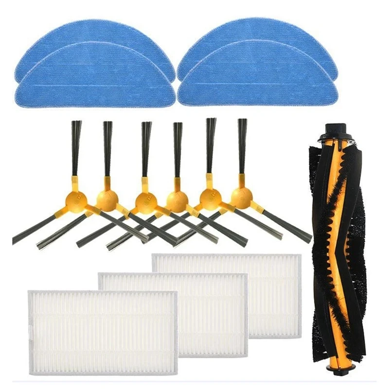 

For LIECTROUX C30B Robot Vacuum Cleaner Proscenic 800T 820S Robot Vacuum Cleaner C30B Parts Side Brush Mop Cloth Filter