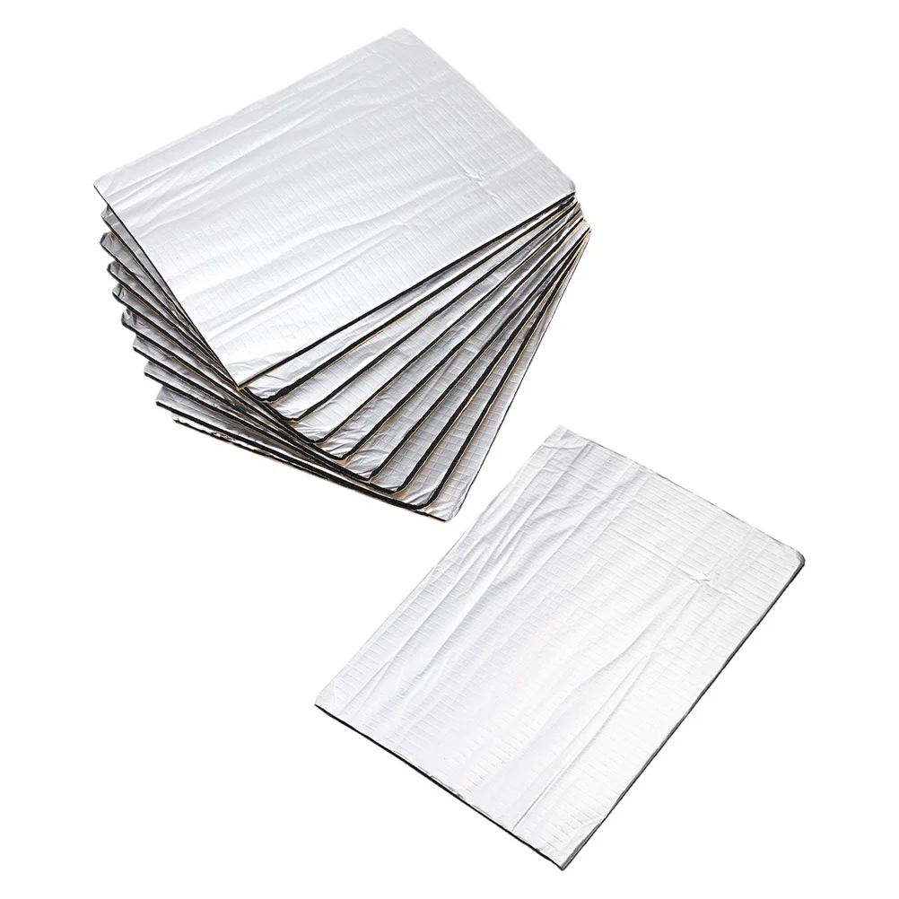 

10pcs Sound Proofing Mat Auto Sound Deadening Material Car Insulation Film Accessory