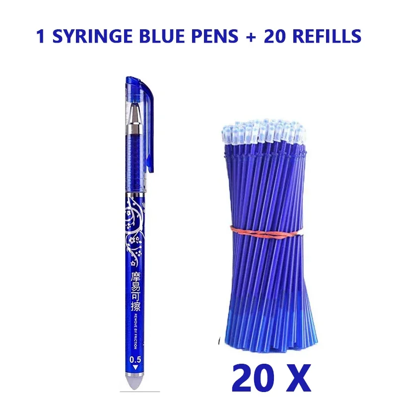 12 XXL Refills For Erasable Gel Pens, Also Compatible With Legami Red - View #5