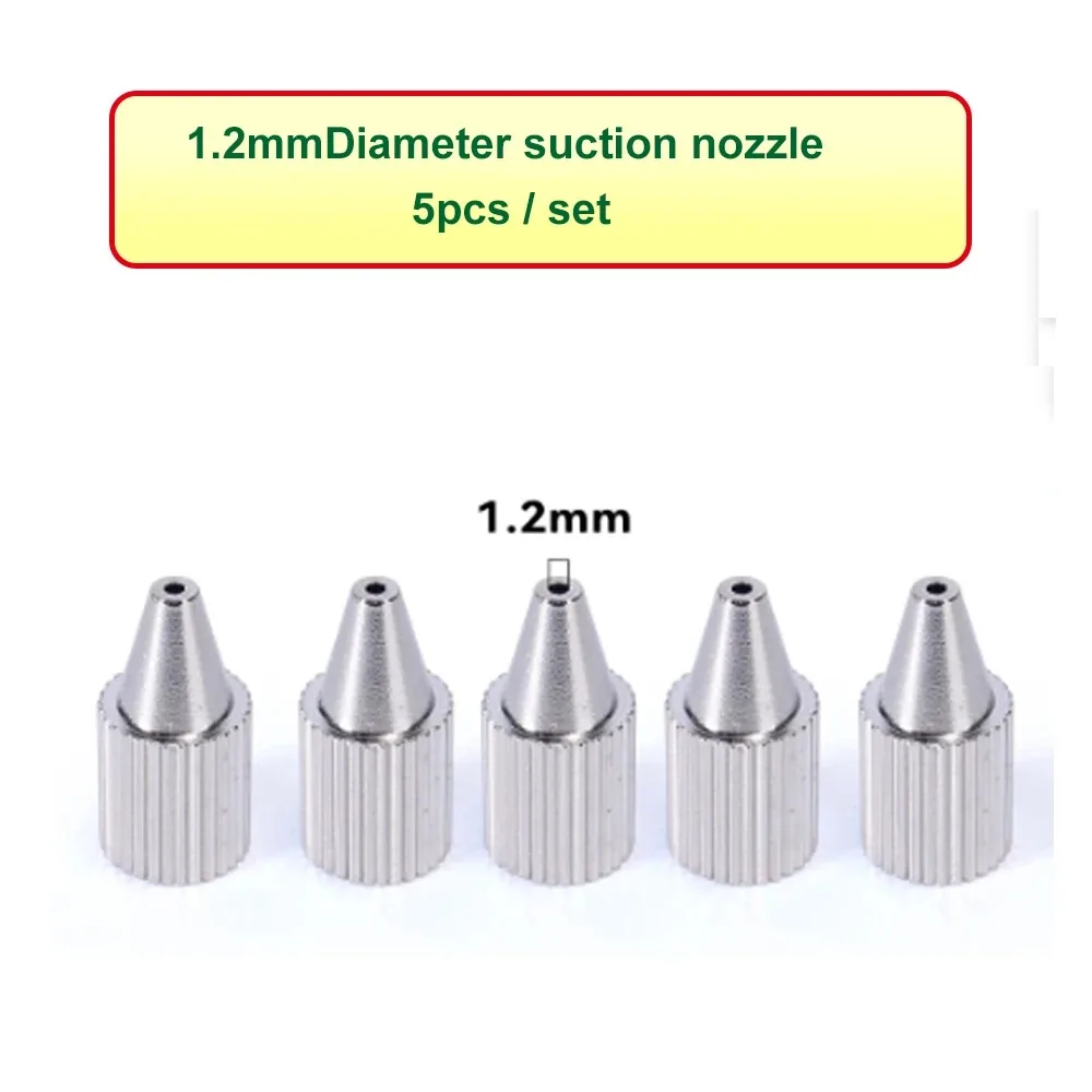 Suction Soldering Nozzles 5Pcs/Set Used For YIHUA929D-V Electric Soldering Iron Suction Head Device With A Diameter Of 1.2/1.0mm soldering nozzles