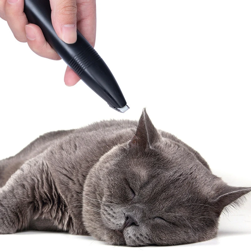 Pet Hair Trimmer Dog Hair Trimmer Portable Electric Mini for Dogs ats Low Noise for Trimming Around Paws Eyes Ears Face