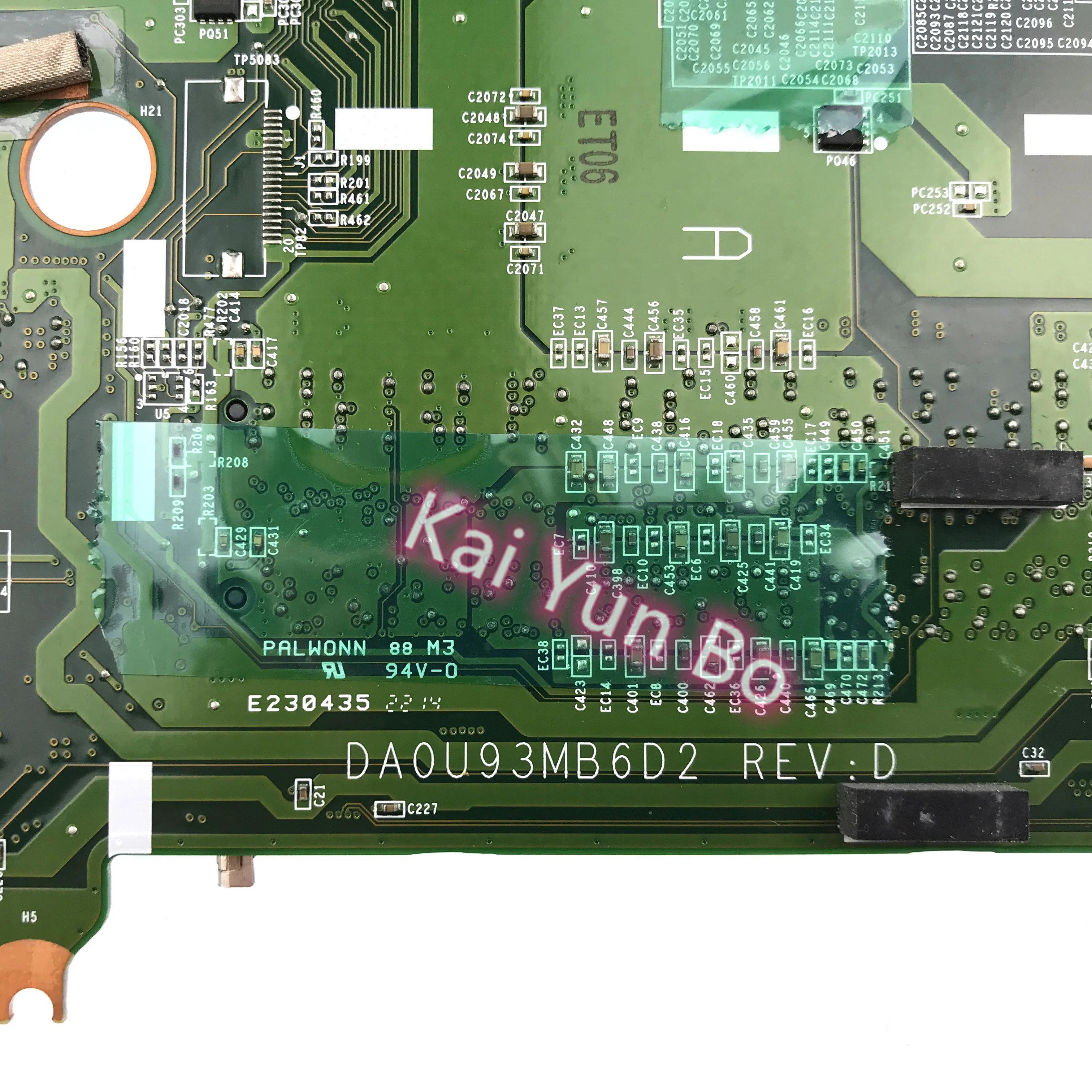 Placa-mãe do Portátil para hp Pavilion 785293501 785292-501 739655-501 734444-501 Da0u93mb6d2 Da0u93mb6d0 U93 w e1 a4 a6 - Imagem 4
