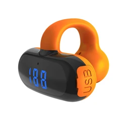Bone Conduction Wireless Sports Earbuds with Mic (Orange)