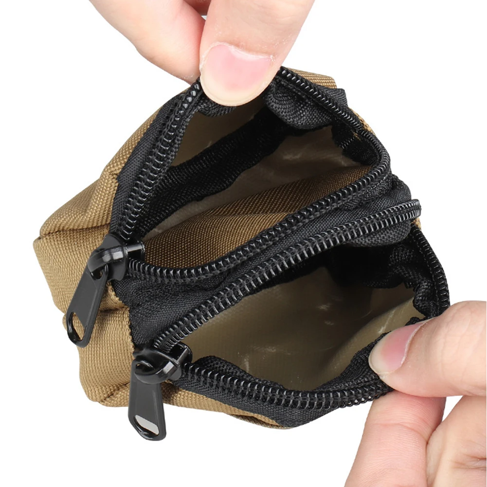 1000D Tactical Wallet Pouch Portable Coin Key Pocket Mini Pocket Camping Bags Wallet Outdoor Accessories Backpack For Hunt Waist