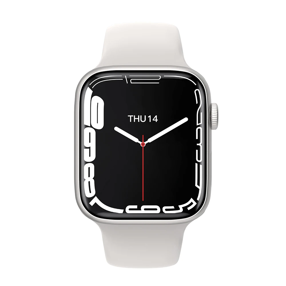 2022 IWO Series 7 Smart Watch W27 Bluetooth Call ECG Heart Rate Monitor Waterproof PK W26 W37 HW22 Smartwatch For Apple&Android 