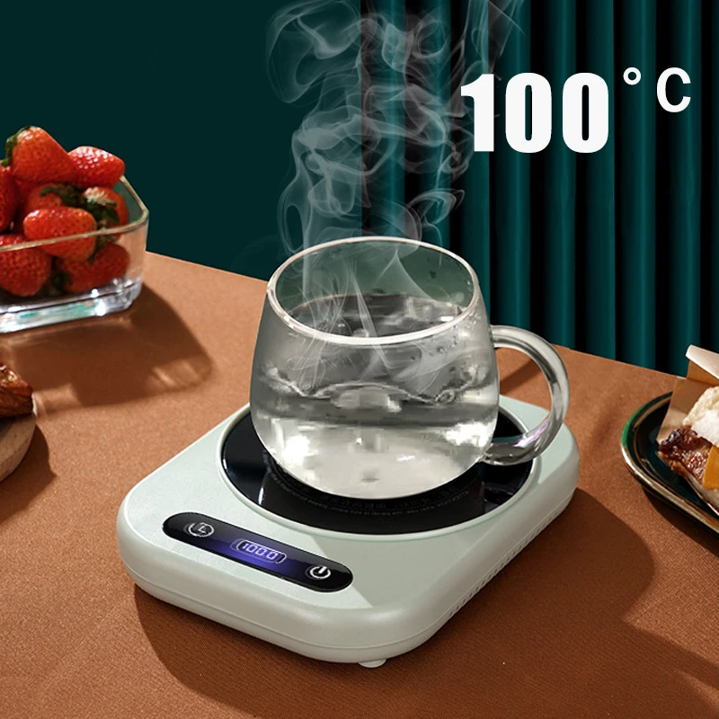 

300W Cup Heater Coffee Mug Warmer Heating Coaster Hot Tea Makers 4 Gear Electric Hot Plate Cup Heaters for Coffee Milk Tea 220V