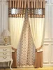 Curtain Chinese Style  Stitching Nests Curtain for Living Room Bedroom Coffee for Kitchen Window Treatments Gray Drape 1