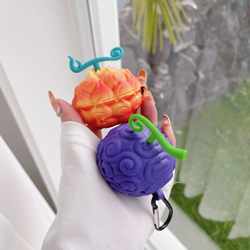 Custodia 3D Fruit Anime Per Samsung Galaxy Buds Live Buds 2 Buds Pro Custodia In Silicone 3D Custodia Carina Per Samsung Buds2 Pro Per Le Donne