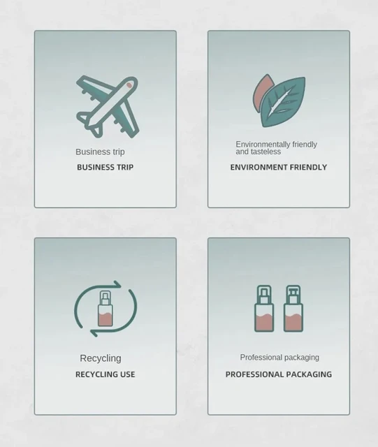 Flaconi Da Viaggio Con Pompa Airless - 3 Pezzi Da 5ml, 10ml, 15ml, Per Cosmetici E Trucco - Foto 14