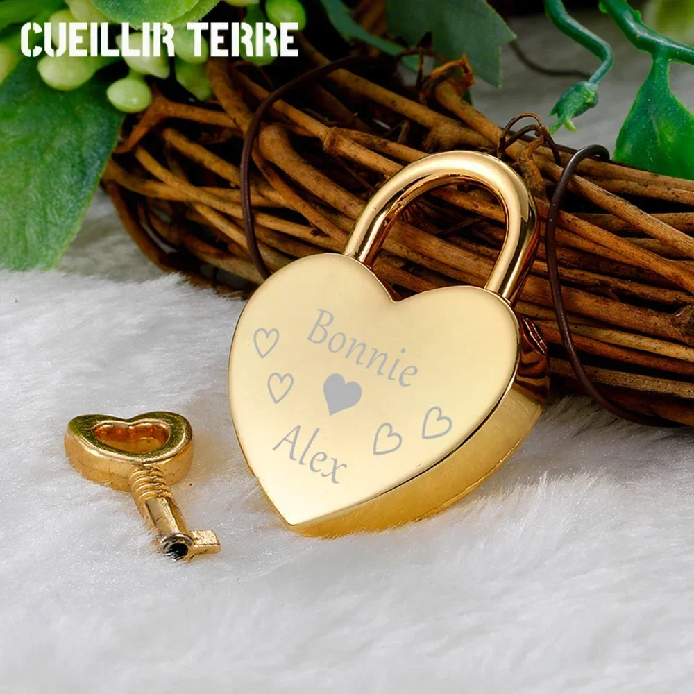 Concentric Lock Couple Gift Valentine's Day Customized Love Lock Date Keychain Padlock Safety Travel Security Lock For Boyfriend