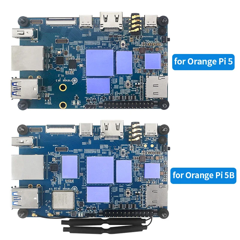 GeeekPi Orange Pi 5 Orange Pi 5B Low-Profile ICE-Tower CPU RGB LED Light  Cooling Fan Radiator - AliExpress