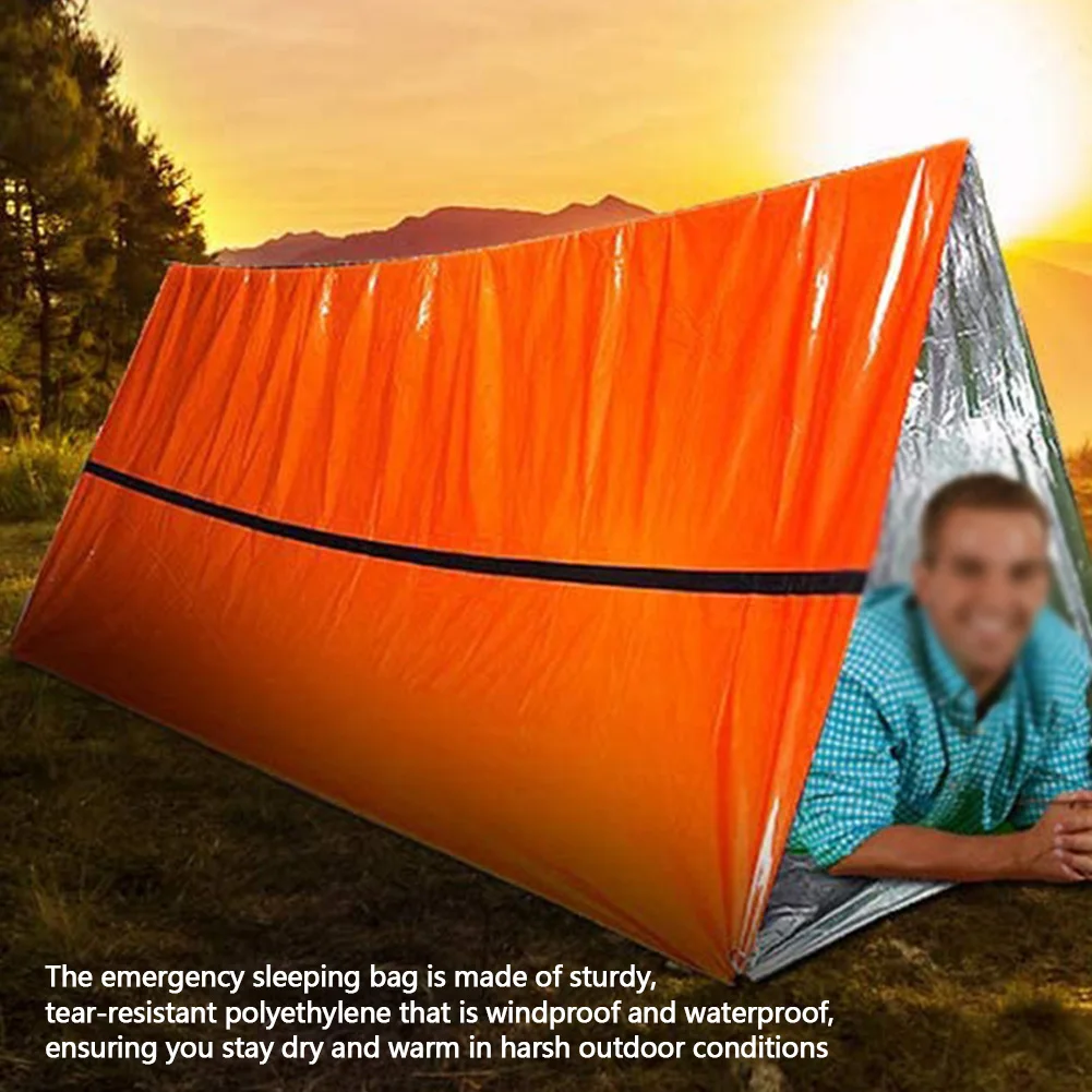 Waterproof Thermal Bivy Sack Emergency Sleeping Bag